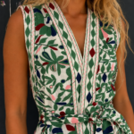Vest boho ricamato