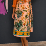 Falda Tropical Garden Midi