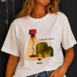 Camiseta de diseño contemporáneo y versátil.