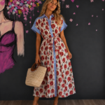 Vestido Melograno Mediterraneo
