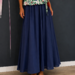 Falda blu