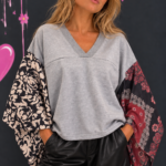 Sudadera con mangas pañuelo
