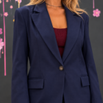 Blazer blu navy