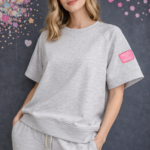 Felpa Patch Short Sleeve