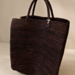 Borsa Raphia Chocolat