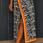 Falda portafoglio zebra