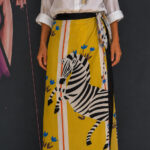 Falda pareo zebre