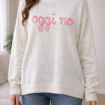 Pullover "oggi no"