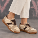 Sneakers efecto teddy
