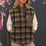 Gilet Teddy Check