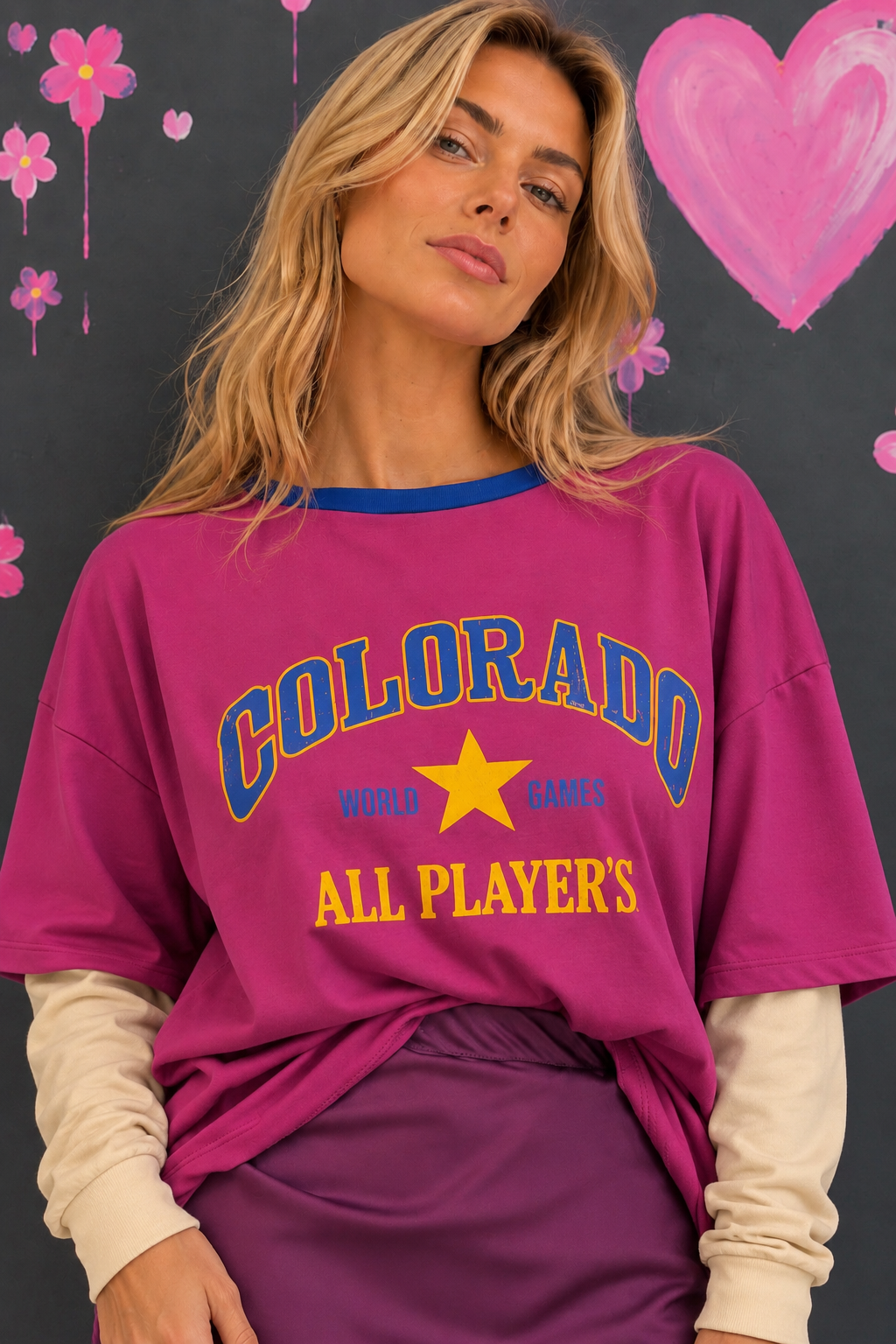 Layered Colorado Graphic Tee Portrait Maglia Colorado - immagine 1