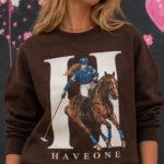 Sudadera Horse Polo marrón