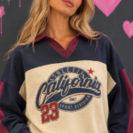 California College sweatshirt