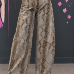 Amy python-print jeans
