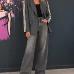 Blazer eleganza sartoriale e anima sporty chic