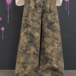 Jean à imprimé floral
